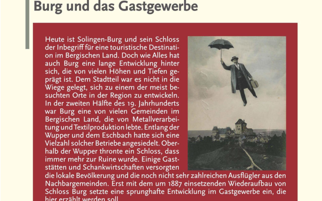 Ausstellung Burg und das Gastgewerbe